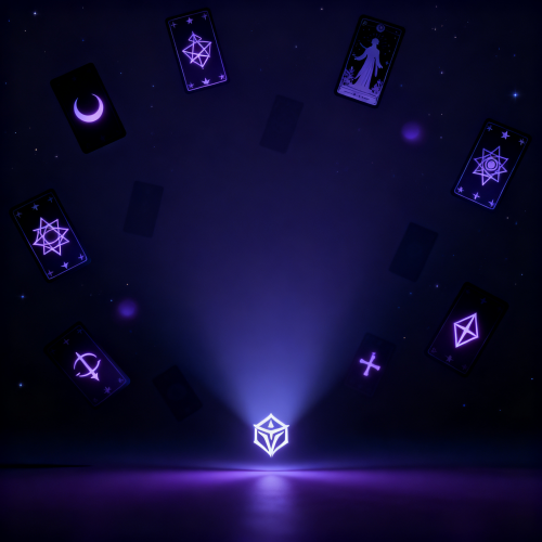 mystical but modern visual representing the idea of a hidden result being reveal.jpeg